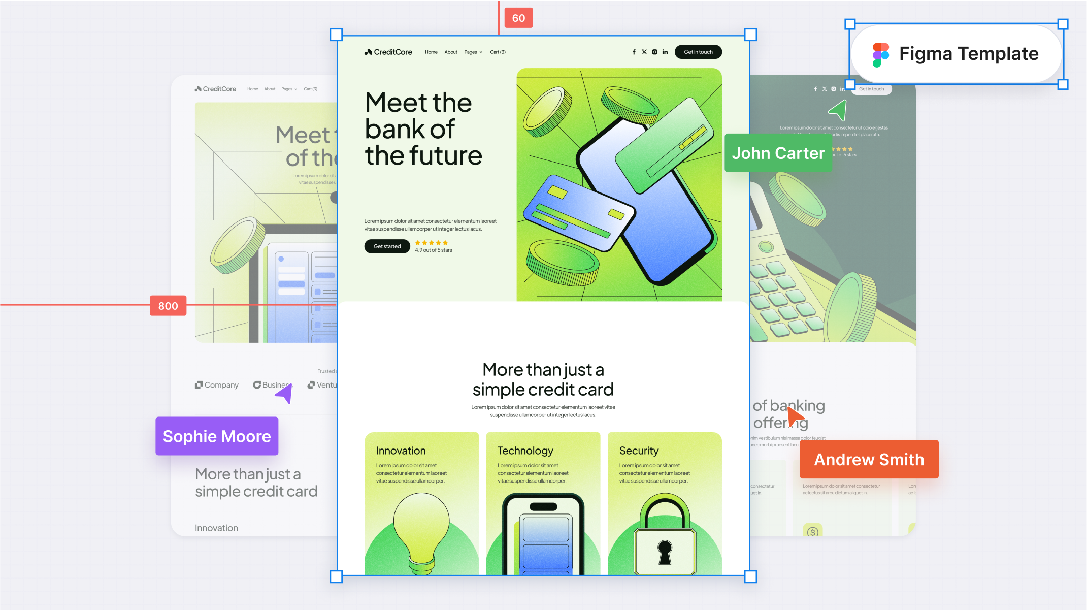 Bank Figma Template