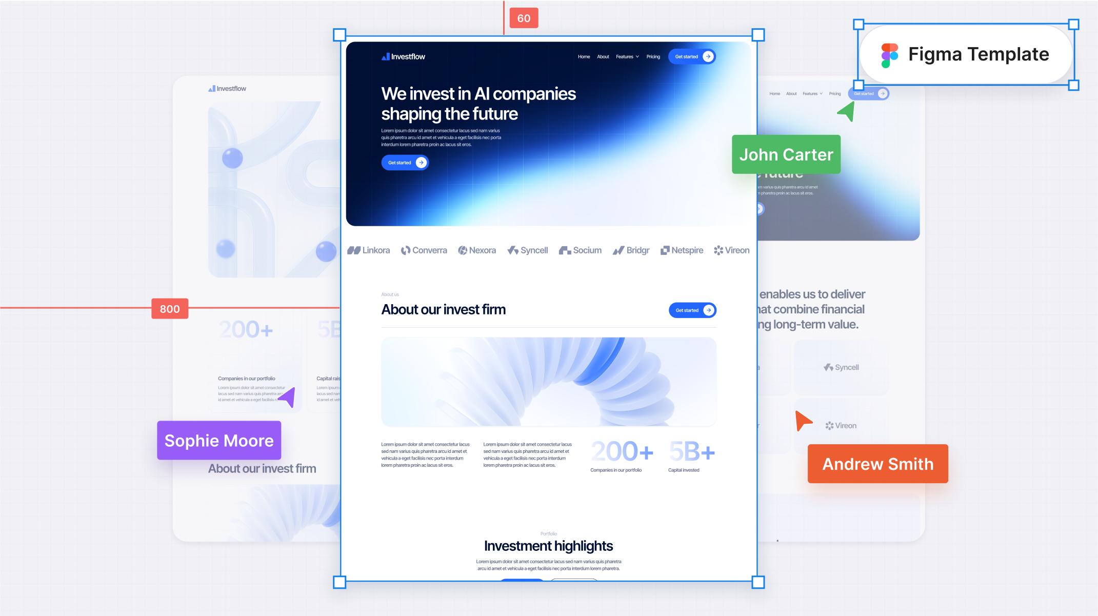 Capital Investment Figma Template