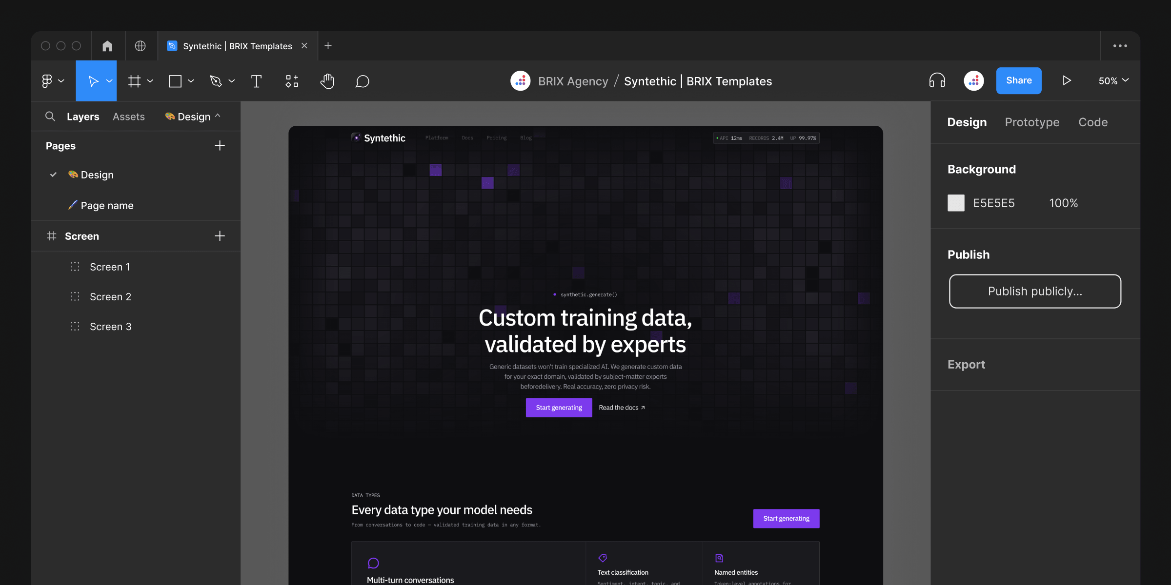 Intelligent Systems Figma Website Template